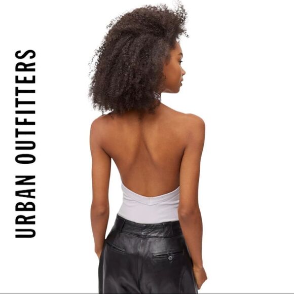 NEW Out From Under Urban Outfitters UO Dianna Seamless Halter Bodysuit XS / S - Picture 2 of 2